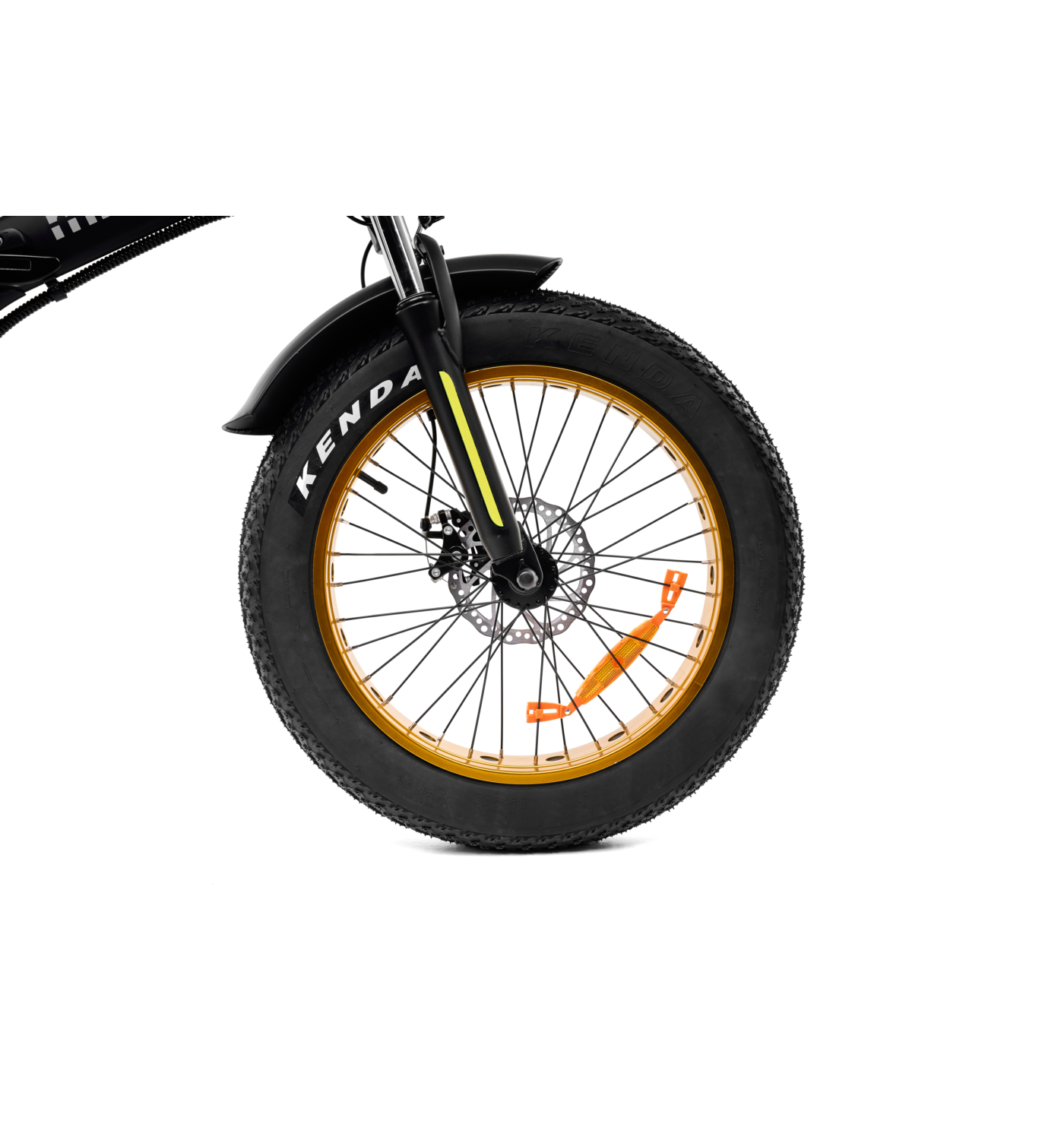 Bici Elettrica Pieghevole E Bike Minimax Yellow Con Batteria V