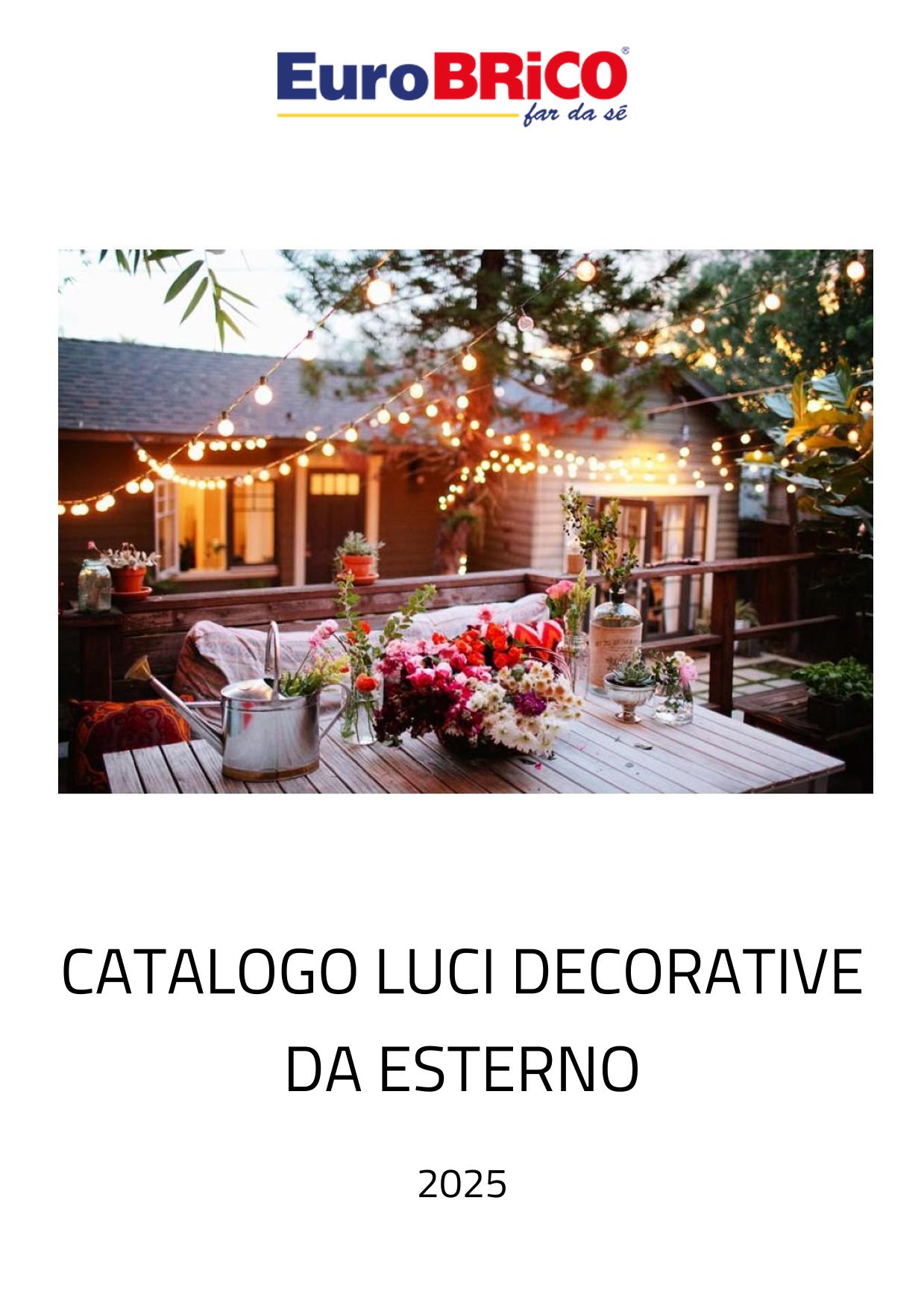 Catalogo Luci Decorative da Esterno