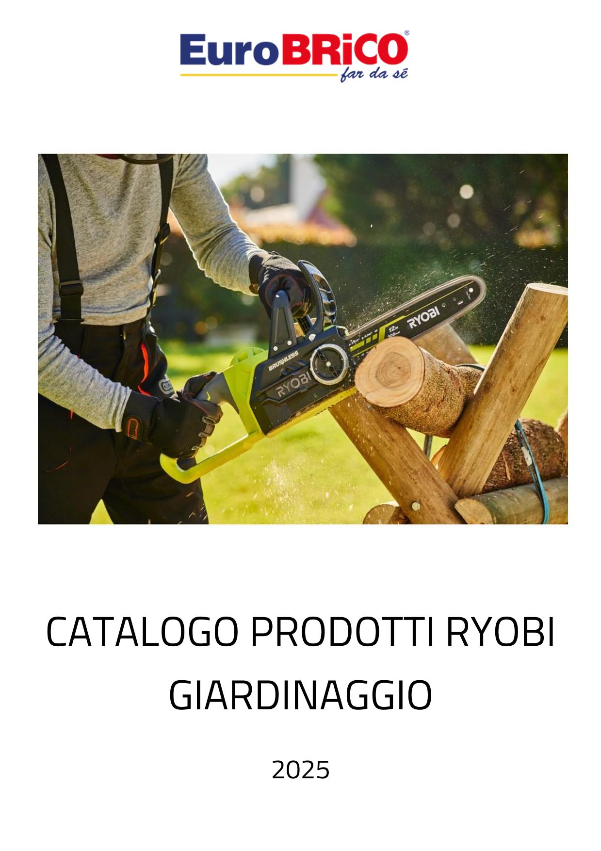Catalogo Prodotti Ryobi Giardinaggio