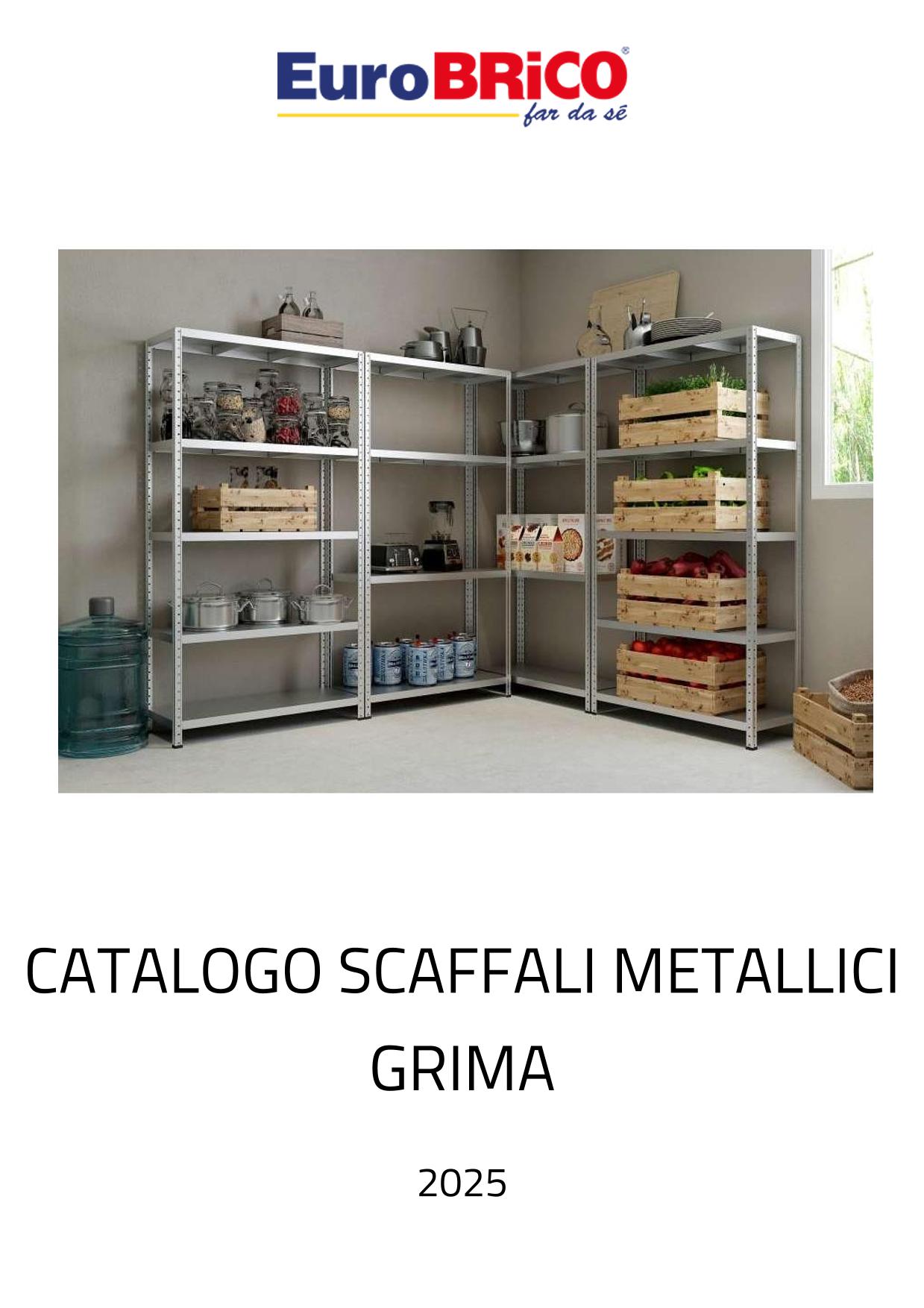 Catalogo Scaffali metallici Grima