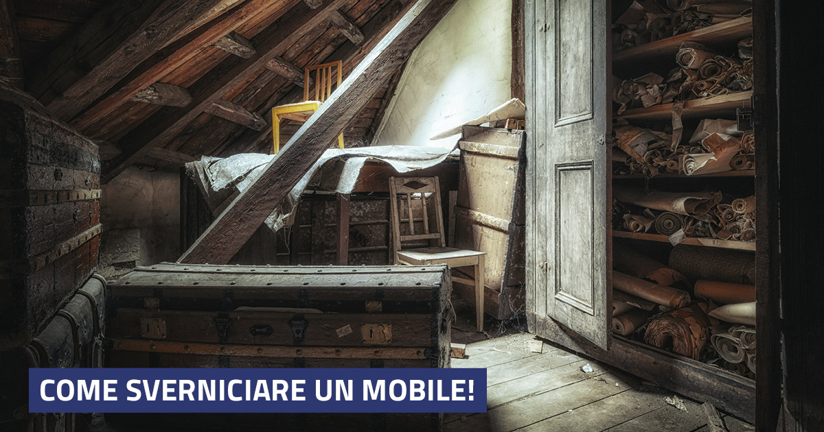 Come sverniciare il legno di un mobile o di un rivestimento 