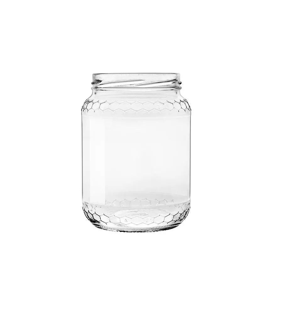 Vaso in vetro per miele/conserva - 1 kg.