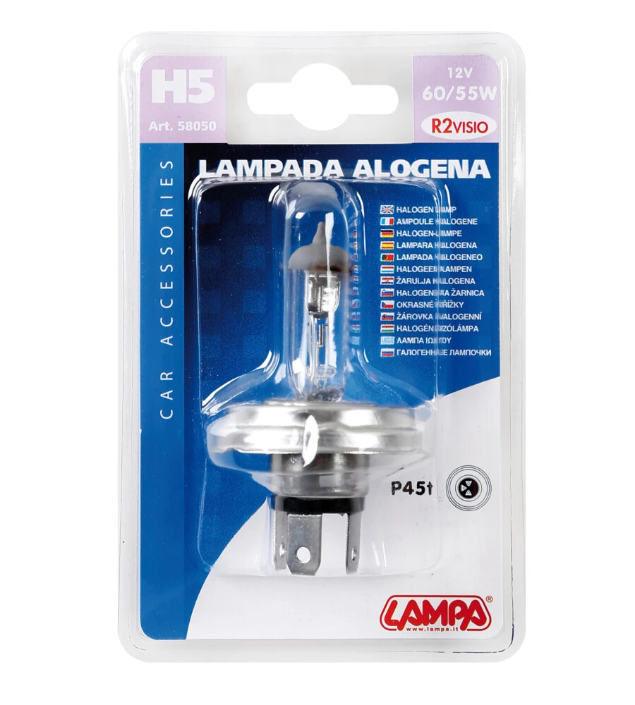 Lampada h 5 12v 60/55w p45t  58050