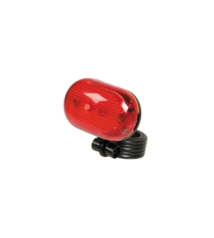 Fanale rosso posteriore 3 leds bici  92042