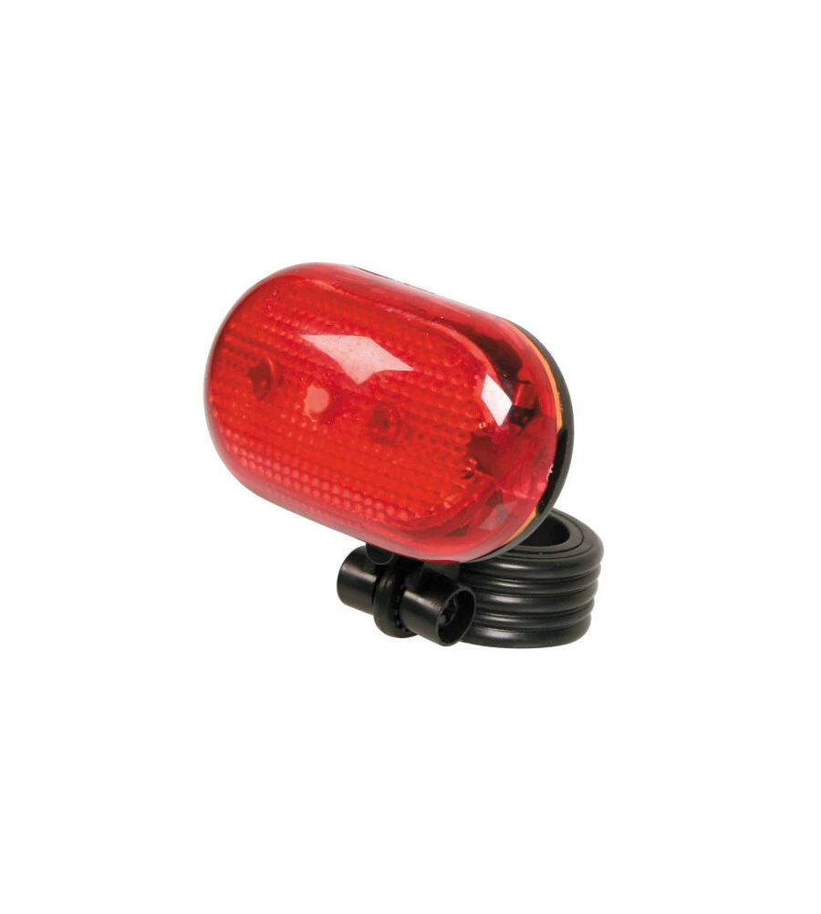 Fanale rosso posteriore 3 leds bici  92042