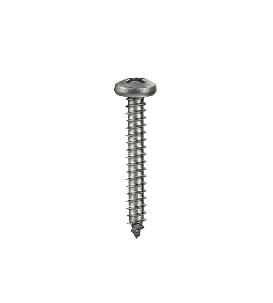 Viti autofilettanti testa cilindrica inox 4,8 x 32 - 6 pz.