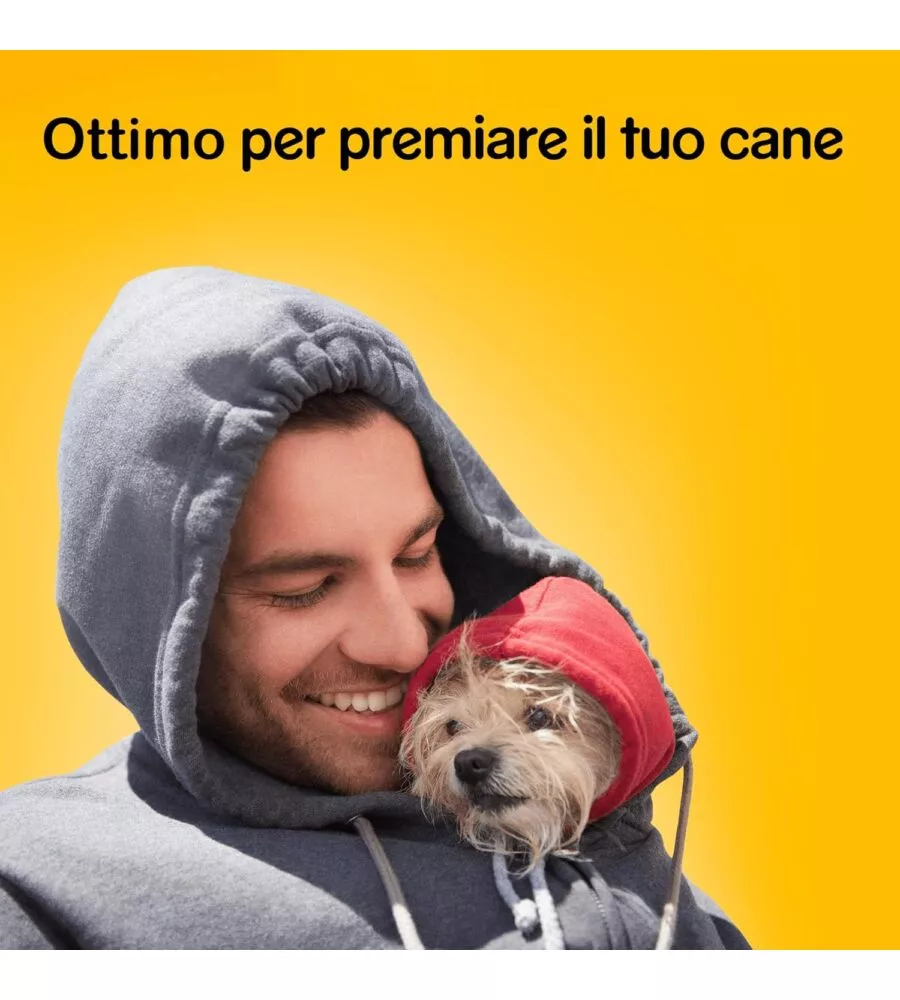 Biscotti per cani pedigree "biscrok multi mix" adulto di tutte le taglie con vitamine, calcio e omerga 3 500 gr