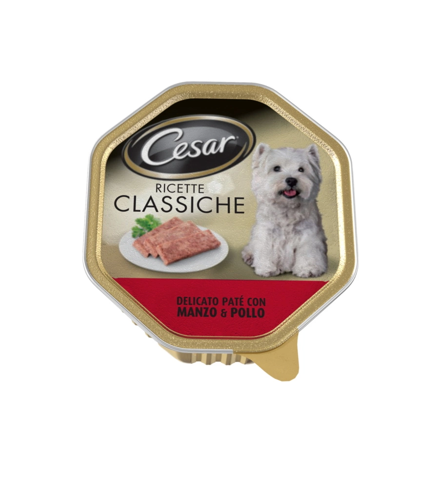 Cesar - umido per cani manzo pollo 150 gr