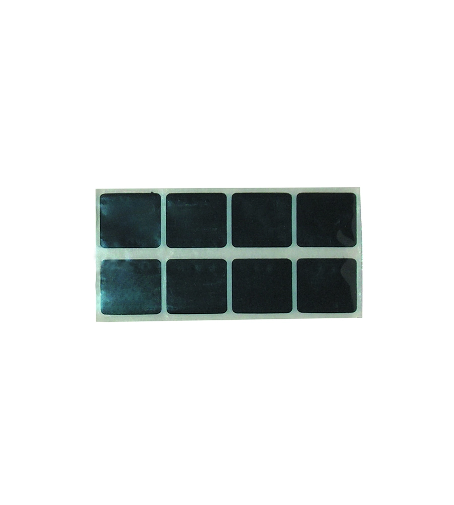 Antiscivolo adesivi quadrati - 25x25 mm. - nero - 8 pz.