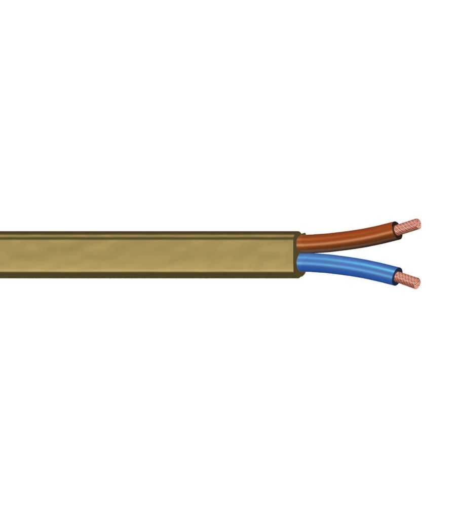 Poly pool - 10 m cavo h03vvh2-f 2 x 0,75 mm² oro