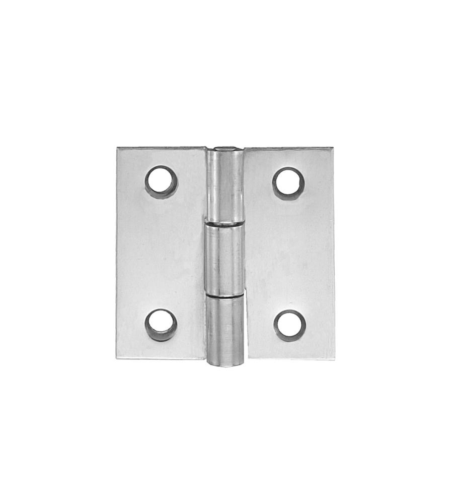 Cerniere quadre inox 30 x 30 mm. - 2 pz.