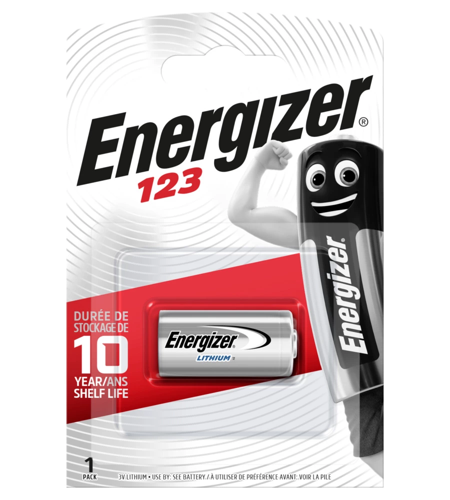 Energizer 123 lithium photo bp1