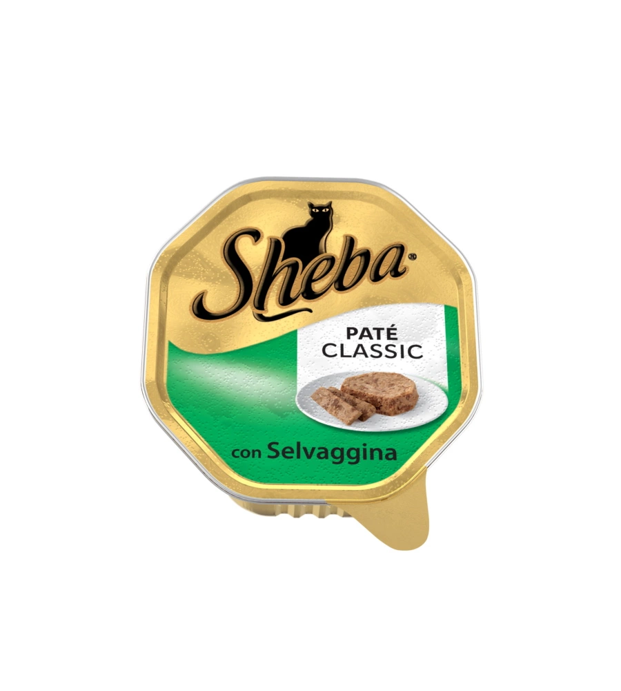 Sheba pate classico con selvaggina