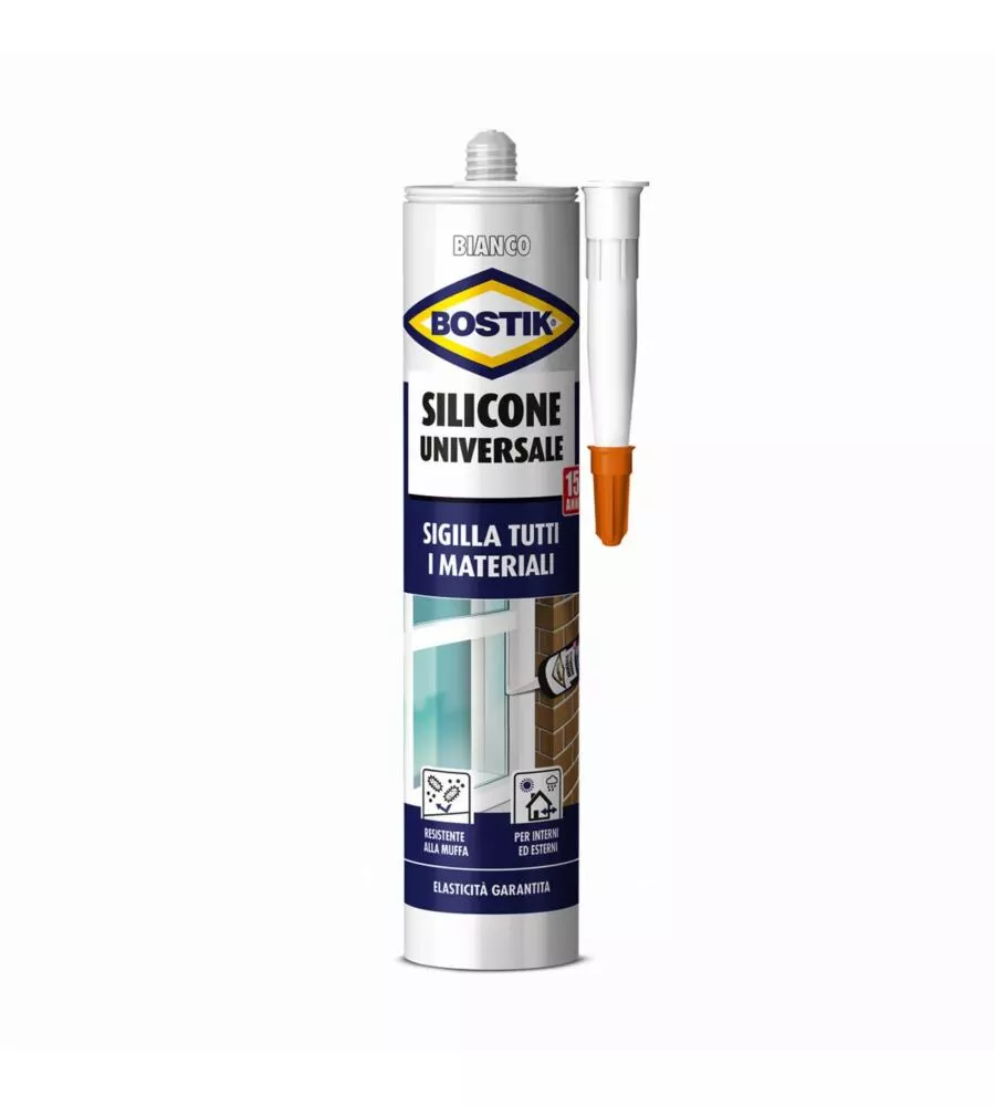 Silicone universale bianco bostik - 280 ml