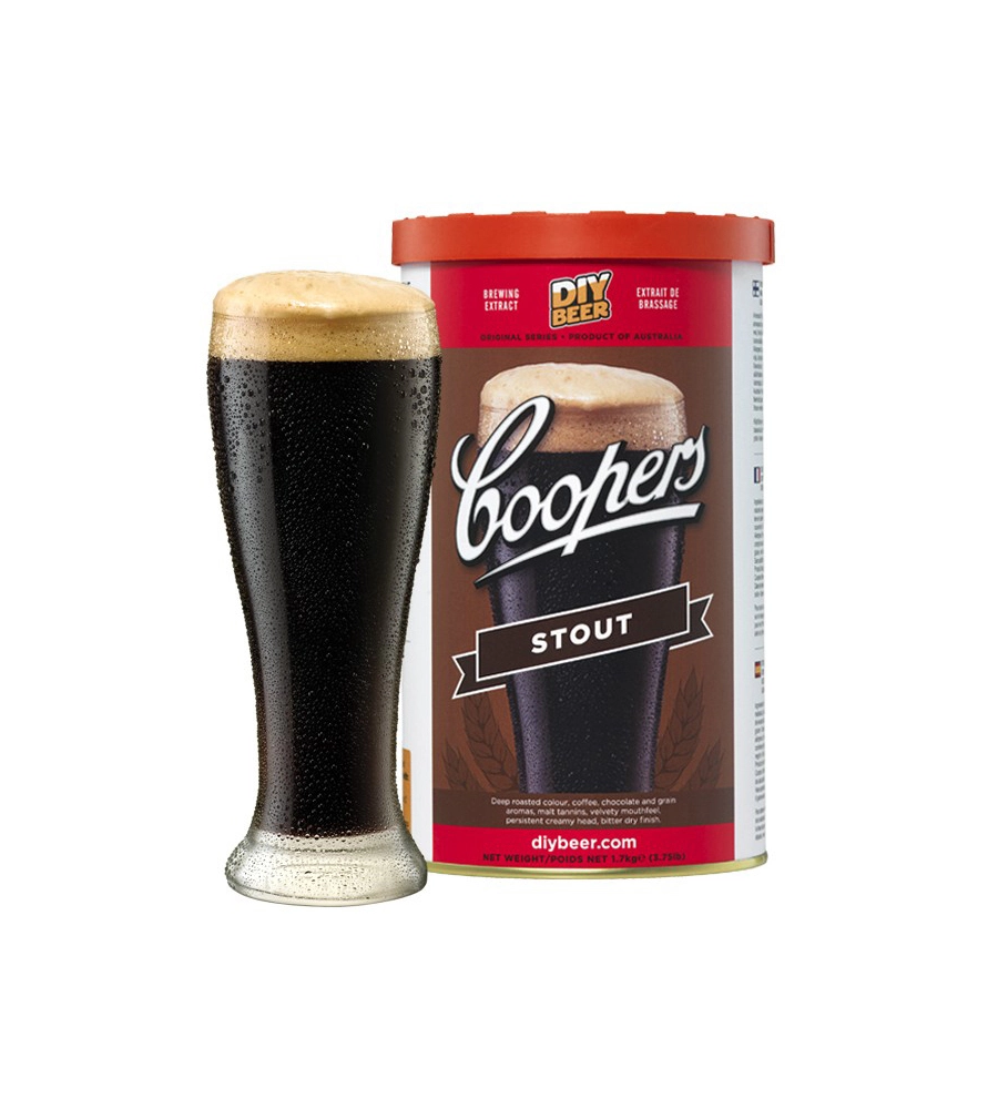 Estratto di malto coopers per birra artigianale - stout.