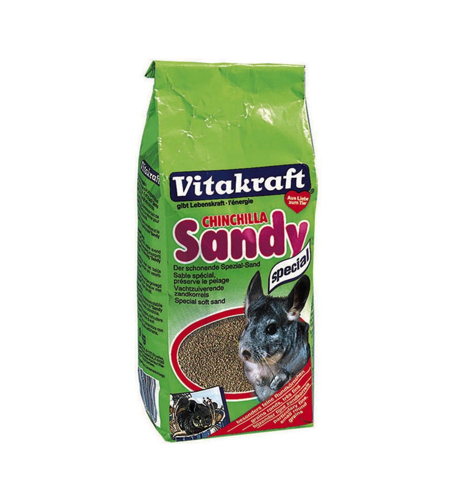 Sabbia per cincilla vitakraft "sandy" 1 kg