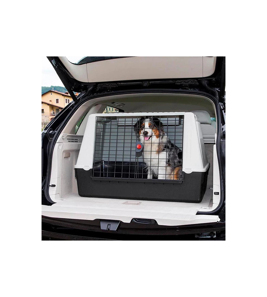 Trasportino per cani per viaggi in auto "atlas car 80", 82x51x61 cm - ferplast