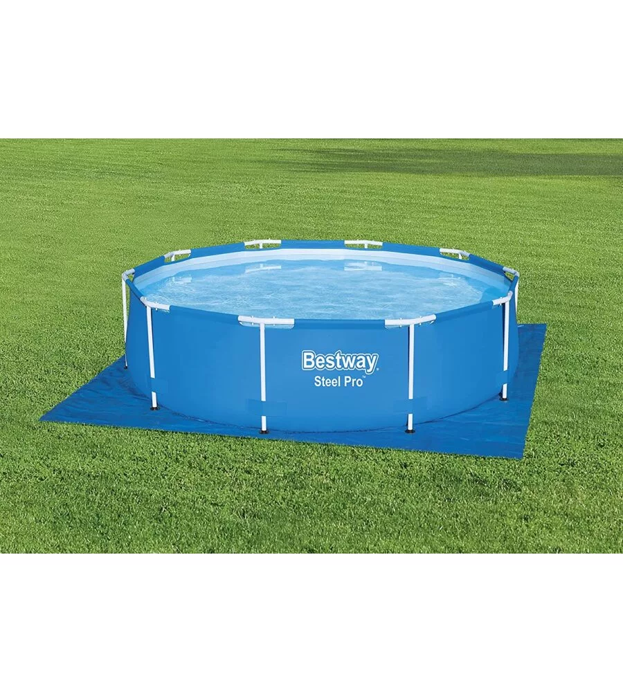 Tappetino base per piscina 396x396 cm - bestway 58002