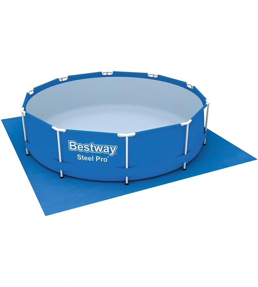 Tappetino base per piscina 396x396 cm - bestway 58002