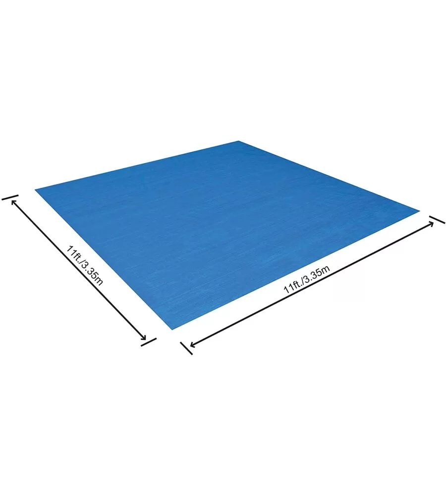 Tappetino base per piscina 396x396 cm - bestway 58002