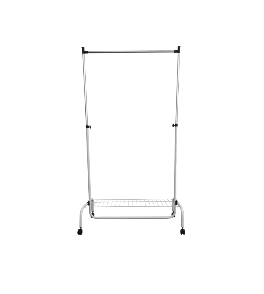 Stender appendiabiti estensibile bianco, 90x45x102/172 cm