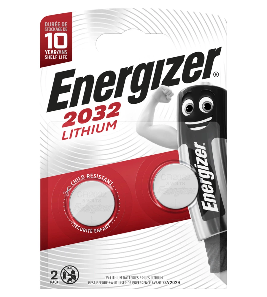 Pila specialistica cr2032 3v lithium - energizer