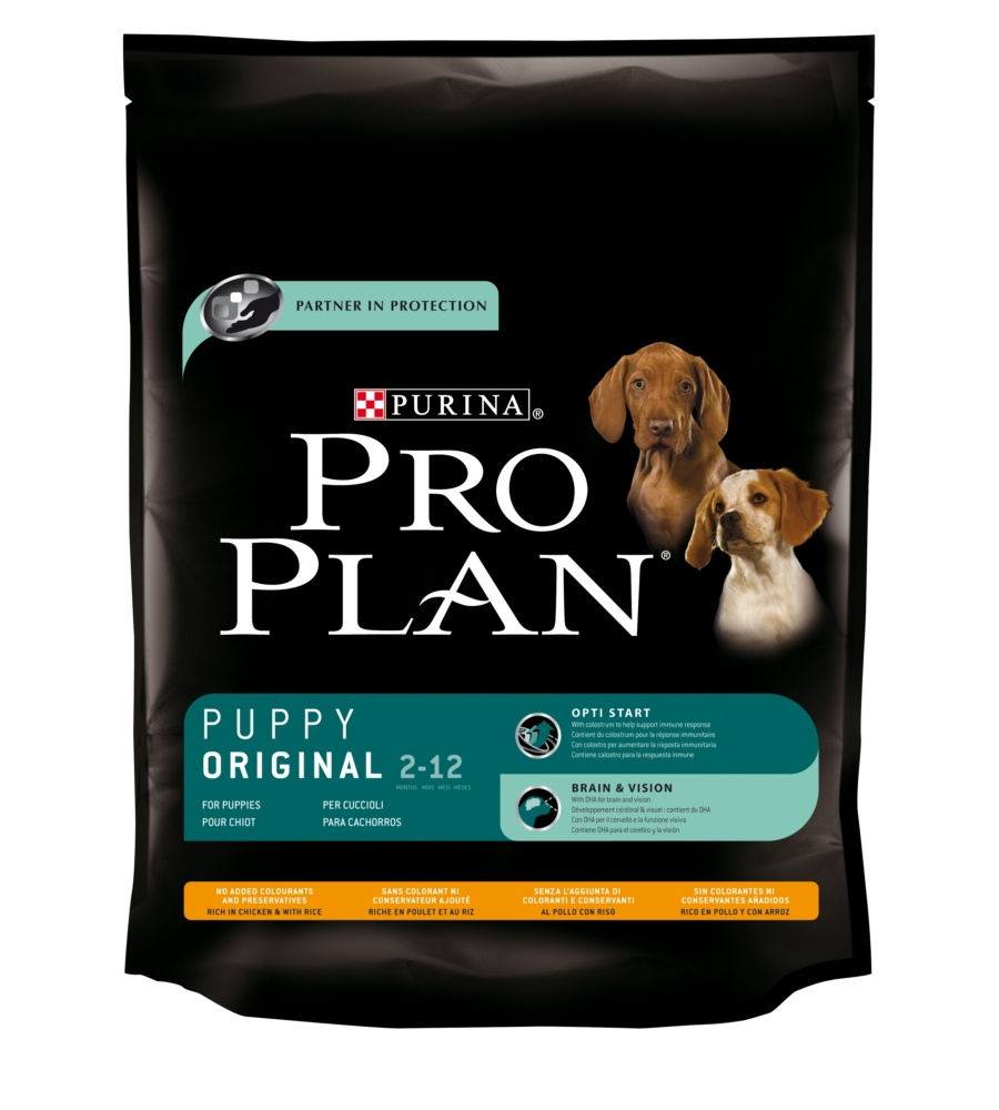 Pro plan puppy original, alimento secco per cane pollo e riso - 800 gr.