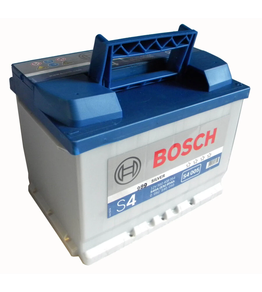 Batteria di avviamento auto bosch 60 ah dx s4005