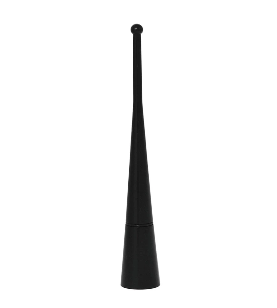 Antenna alluminio a spillo 10cm nera pilot  40181