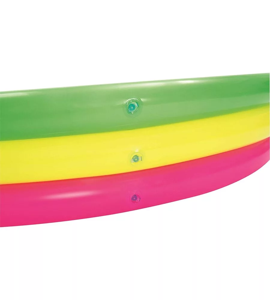 Piscina gonfiabile rotonda per bambini bestway "3 anelli multicolore" 152x30 cm - cod. 51103