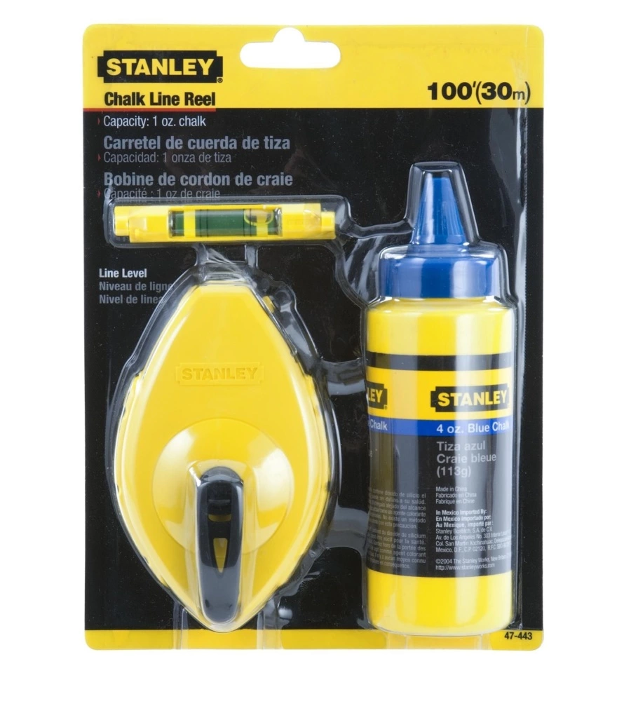 Set tracciatore 30m e polvere - stanley.