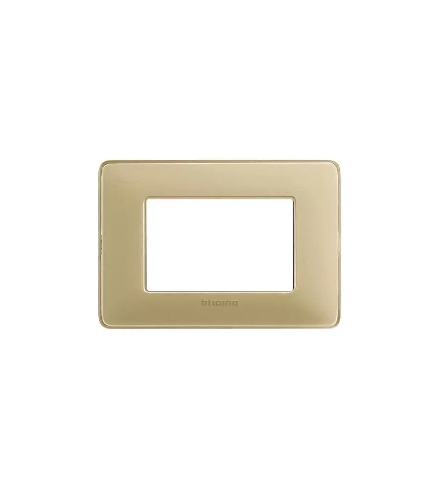 Placca 3p colors turchese matix am4803cav - bticino