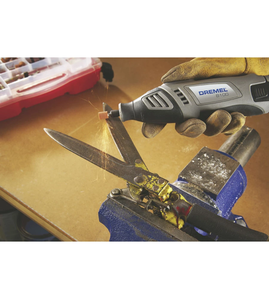 Dremel molettine abrasive cilindriche 9.5mm 3 pezzi - bosch.