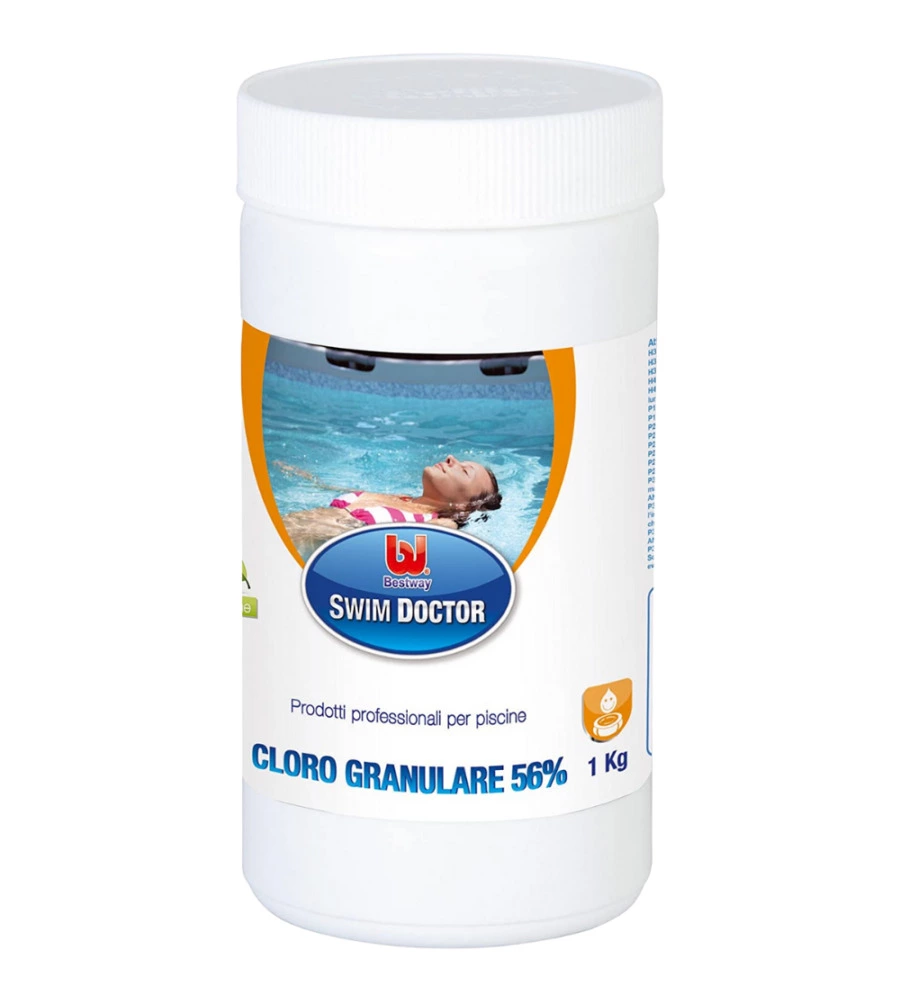 Cloro granulare per piscina, 1 kg - gre