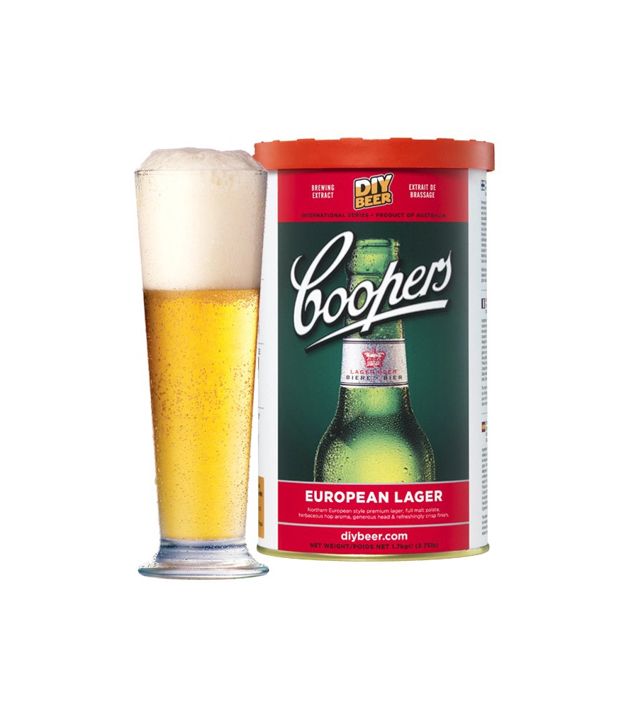 Estratto di malto coopers per birra artigianale - european lager.