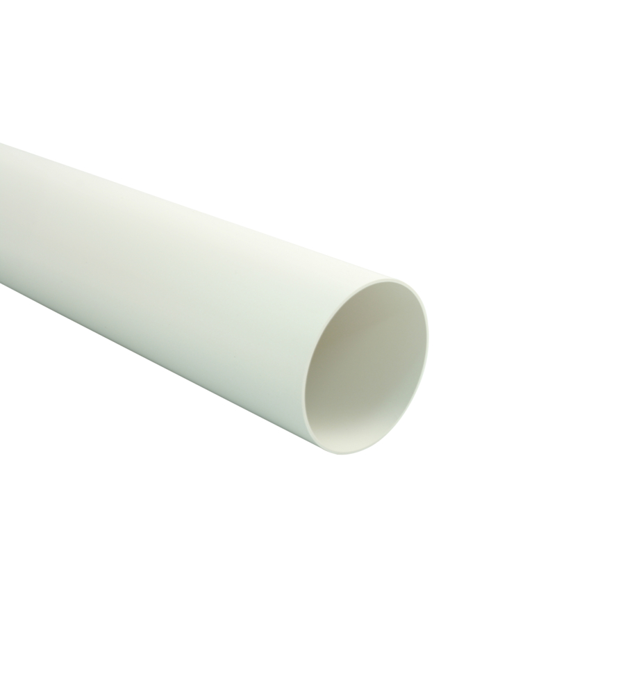 Tubo 0.5m 100/104 bianco