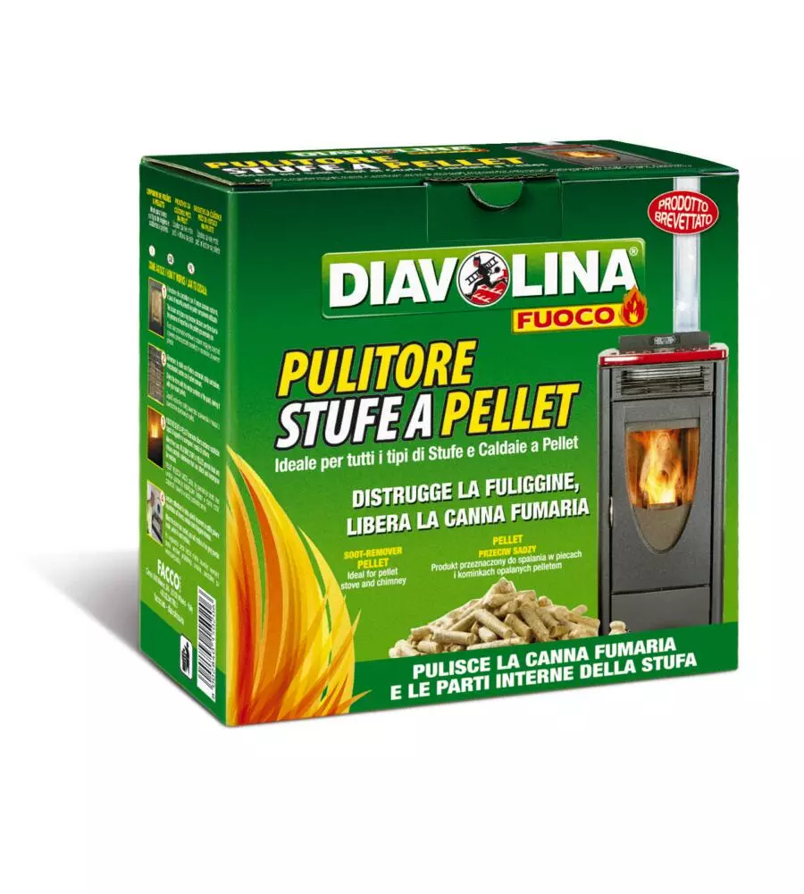 Pulitore stufe a pellet