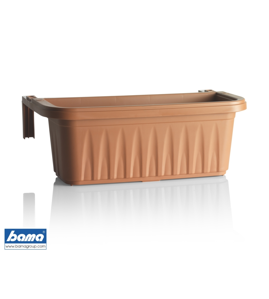 Fioriera rondine cm 60 colore terracotta - bama