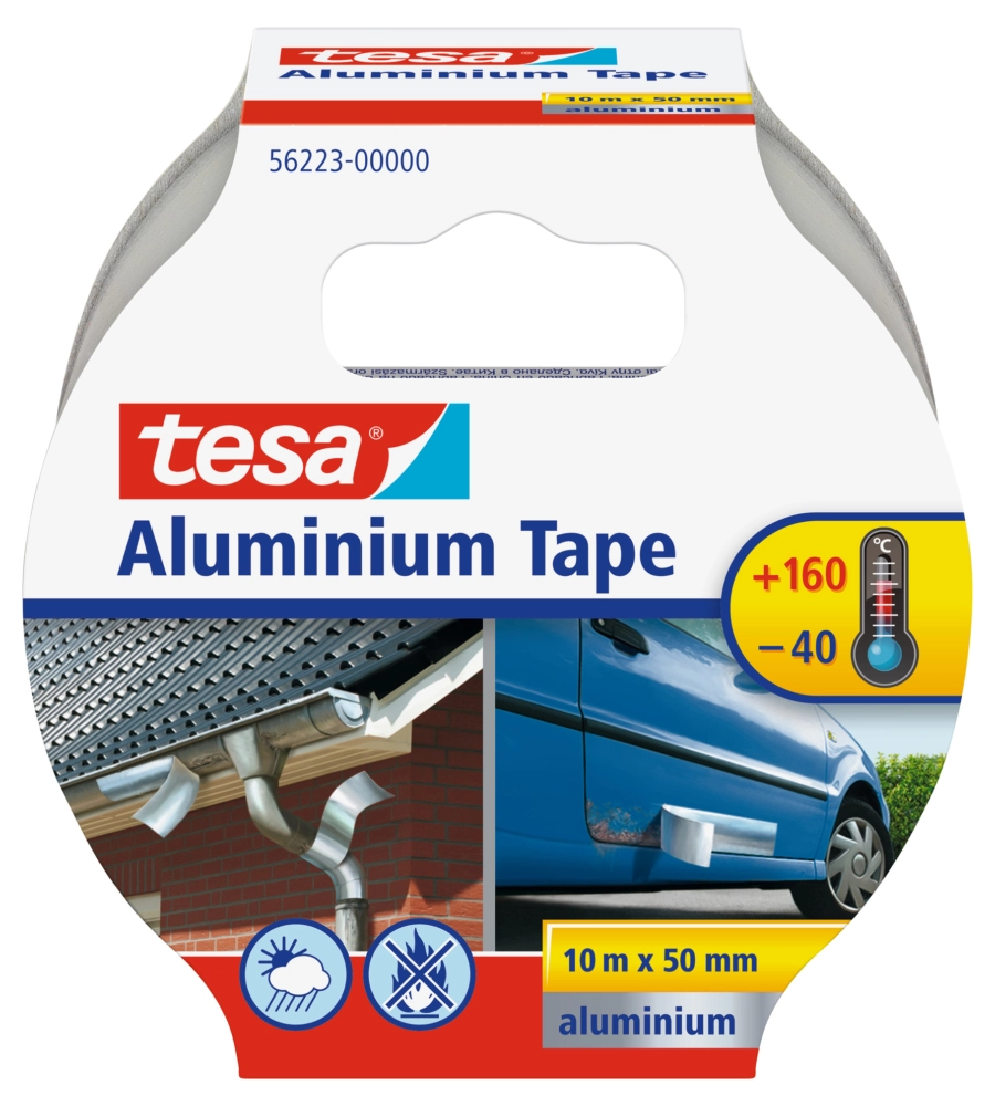 Film standard tape, self-adhesive, 10 x 66m:15mm