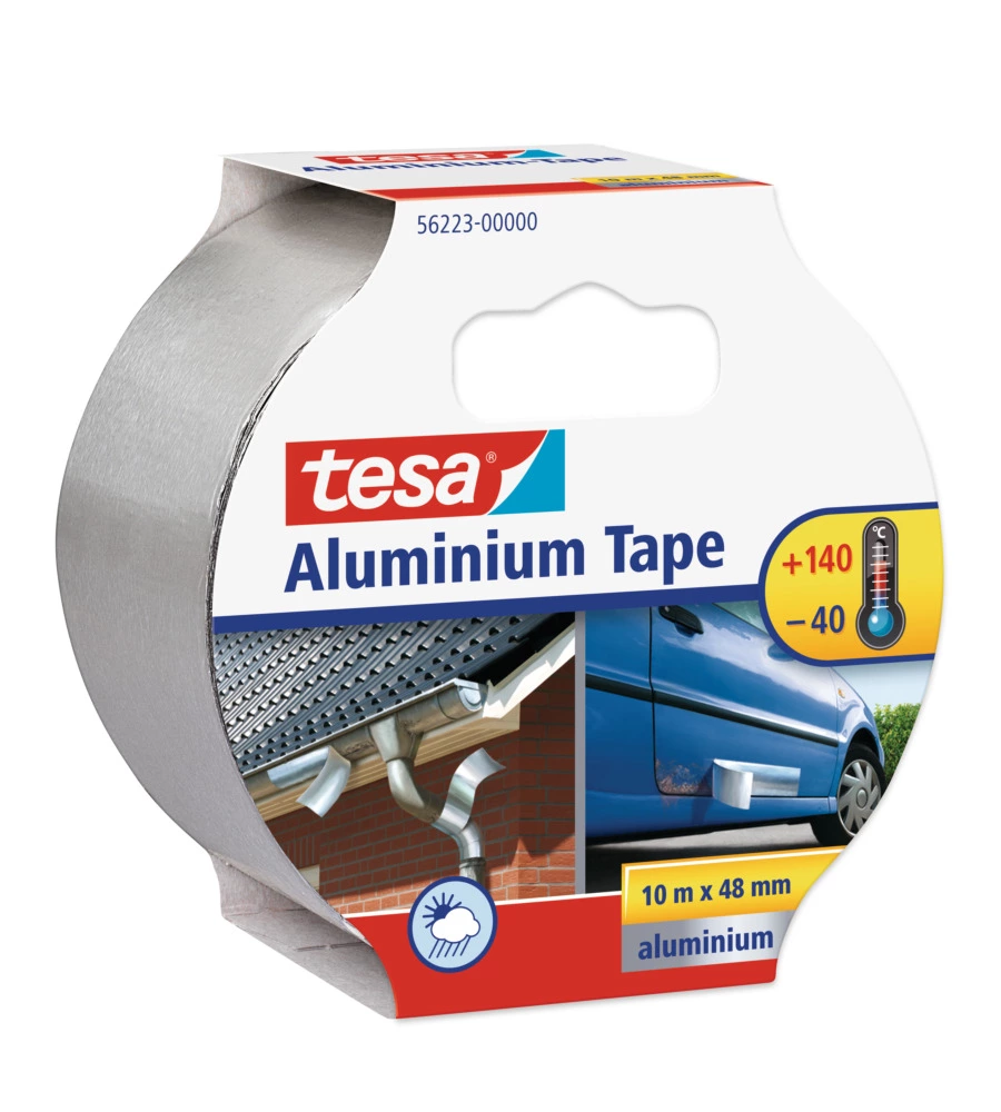 Film standard tape, self-adhesive, 10 x 66m:15mm