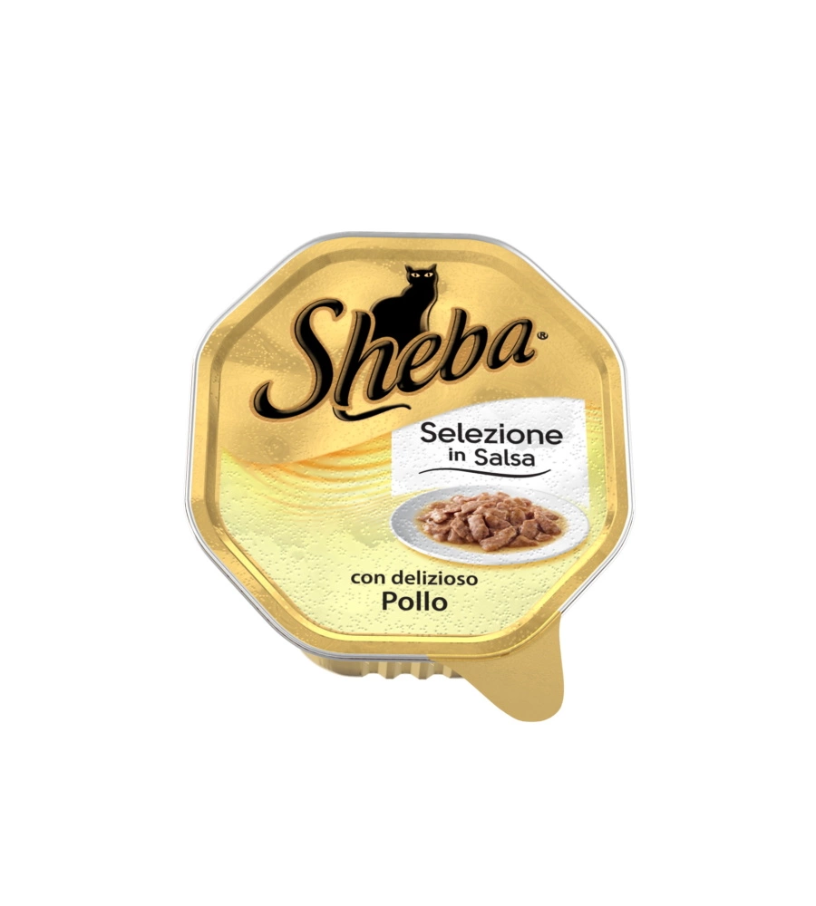 Sheba selezione in salsa con gustoso agnello e pollo