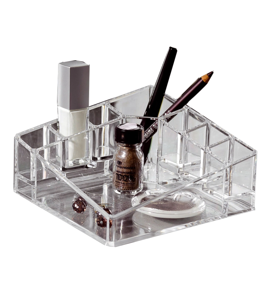 Organizer quadrato 14x14x7.2cm