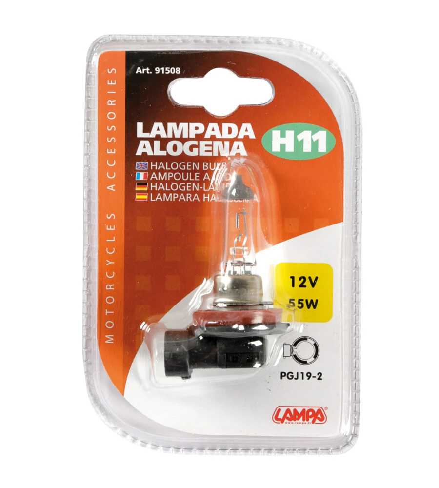 Lampada h11 12v 55w pj19-2  91508