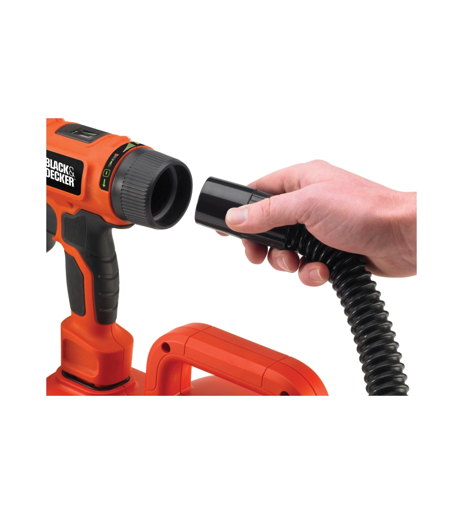 Verniciatore a spruzzo elettrico black&decker "hvlp400" 450 w