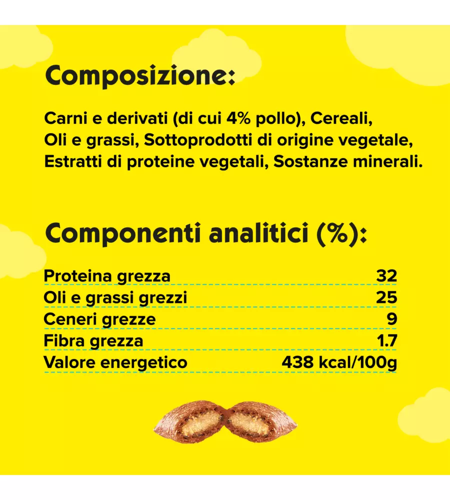 Catisfaction - snack per gatti pollo 60 gr