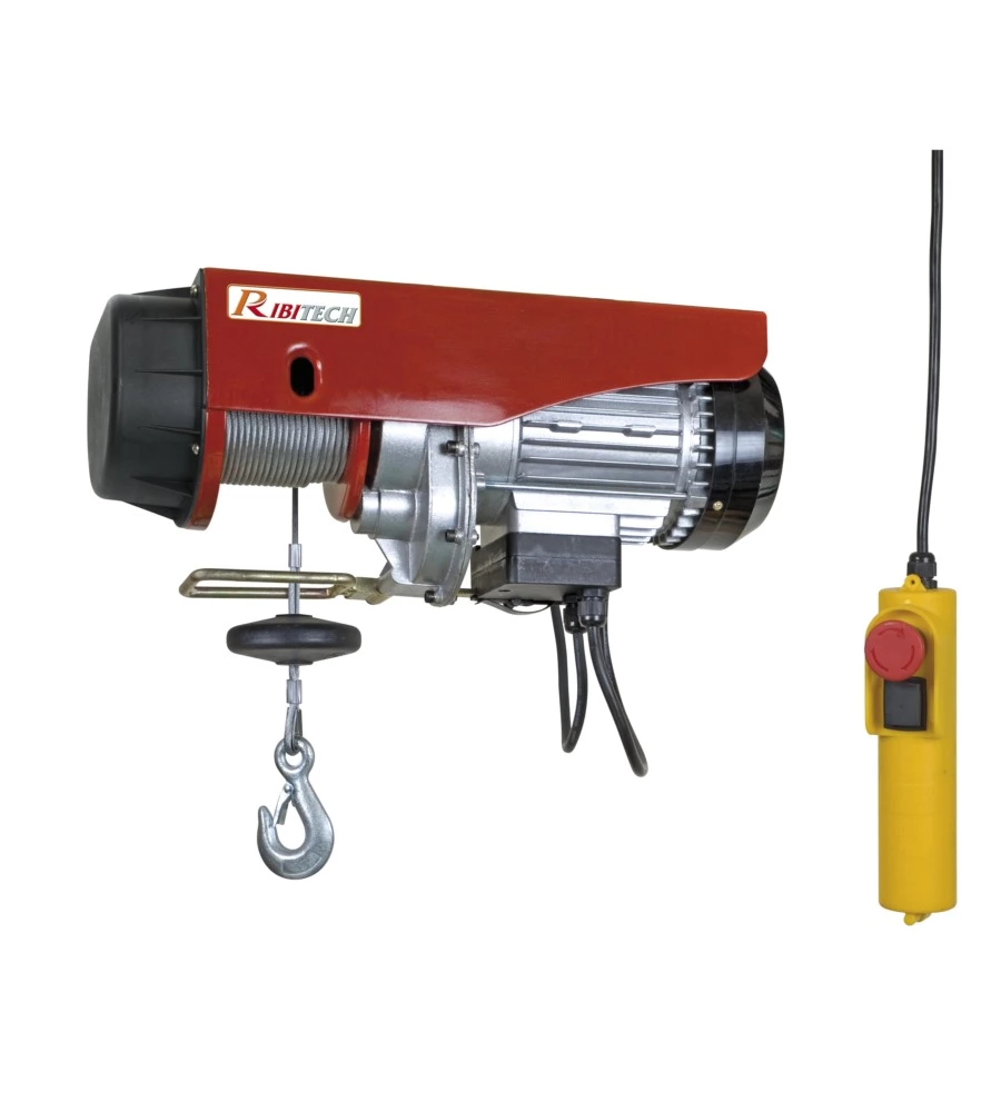 Paranco elettrico ribimex "pe125/250c/1" da 200/400 kg, 540 w.