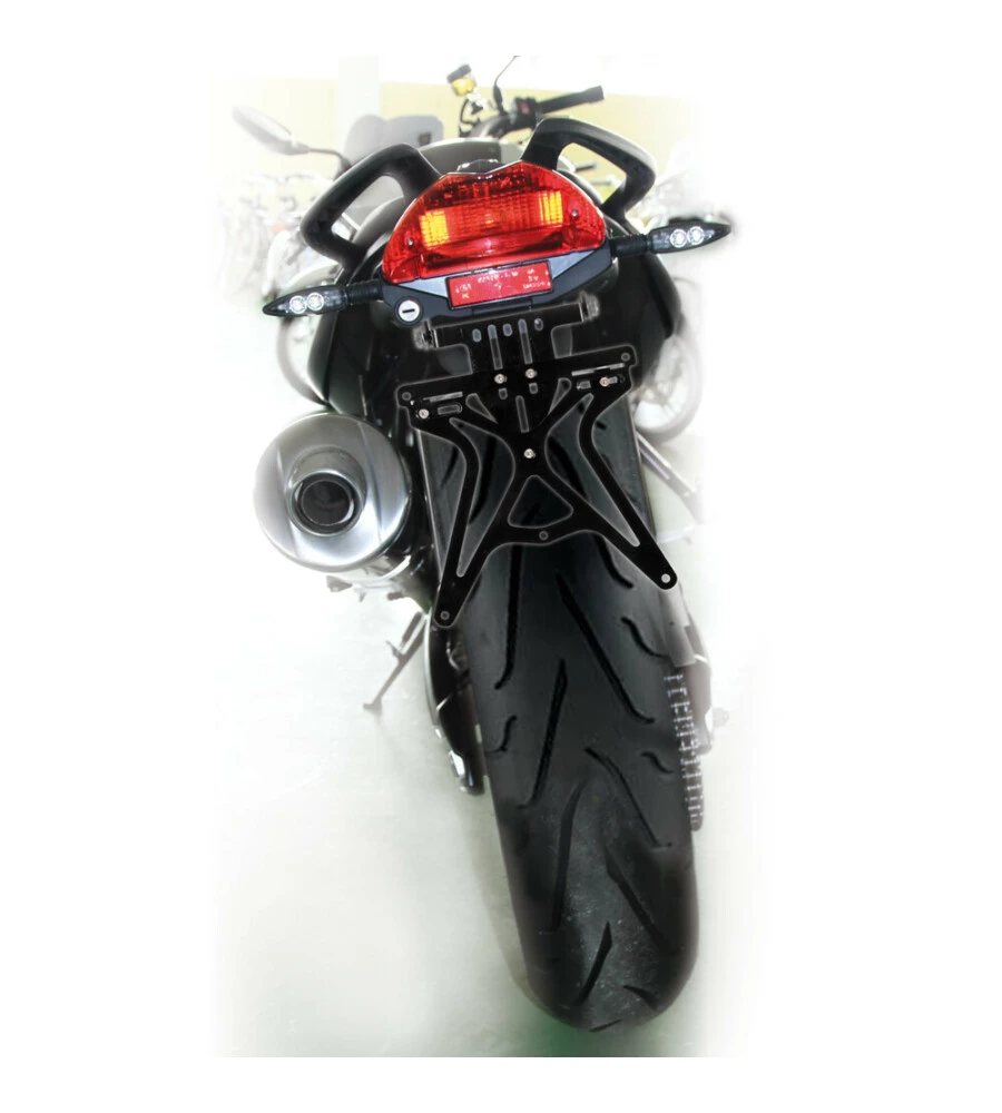 Portatarga moto "aero-x" lampa