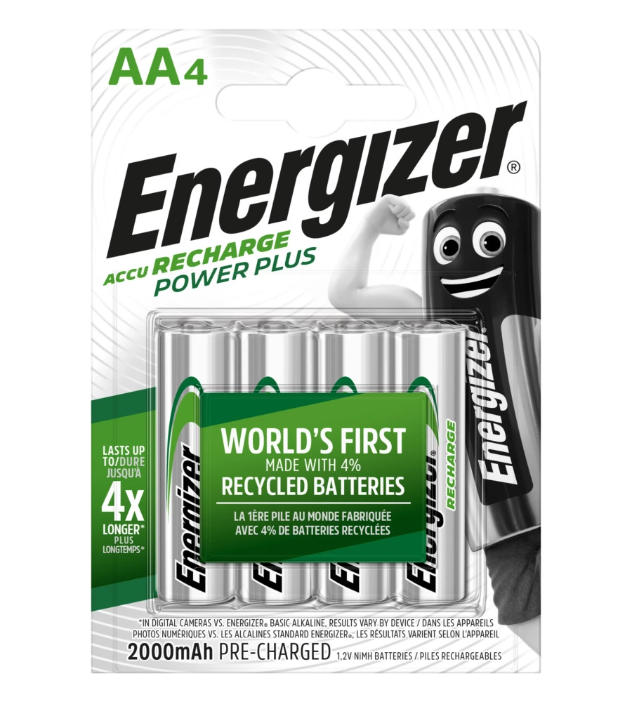 Energizer power plus aa bp4 precar. 2000