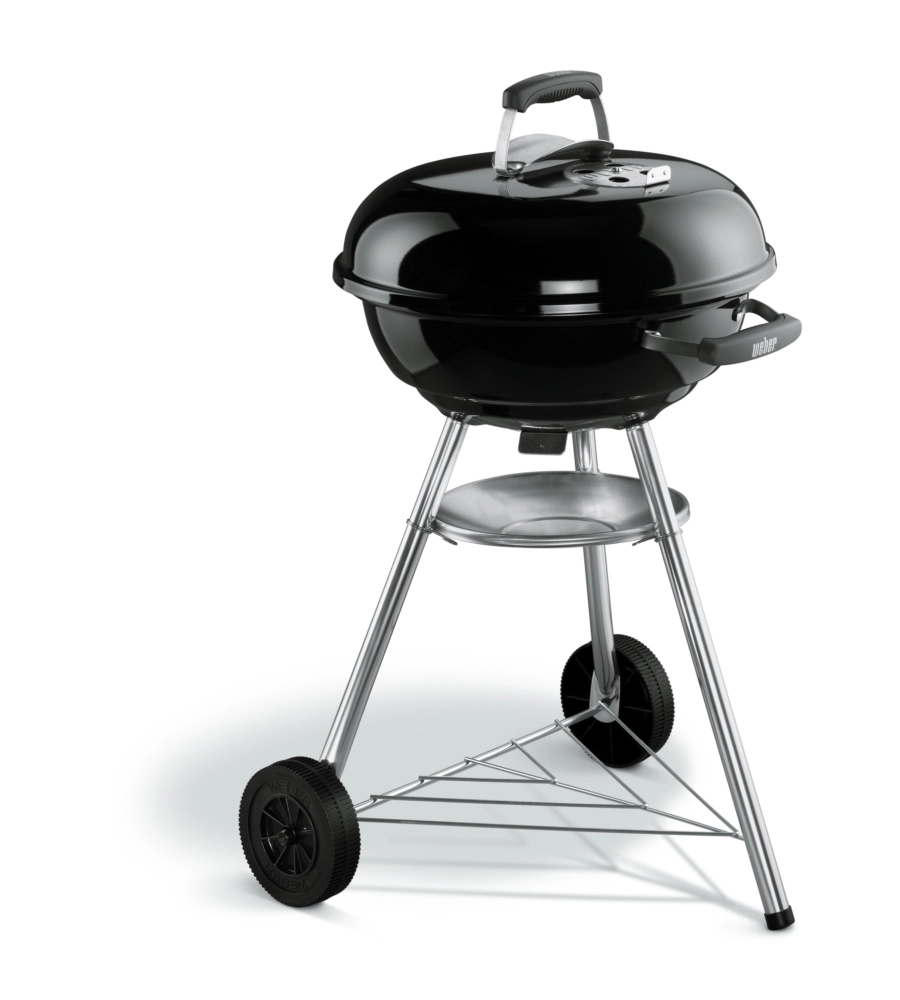 Barbecue a carbone weber "compact kettle" con griglia 47 cm