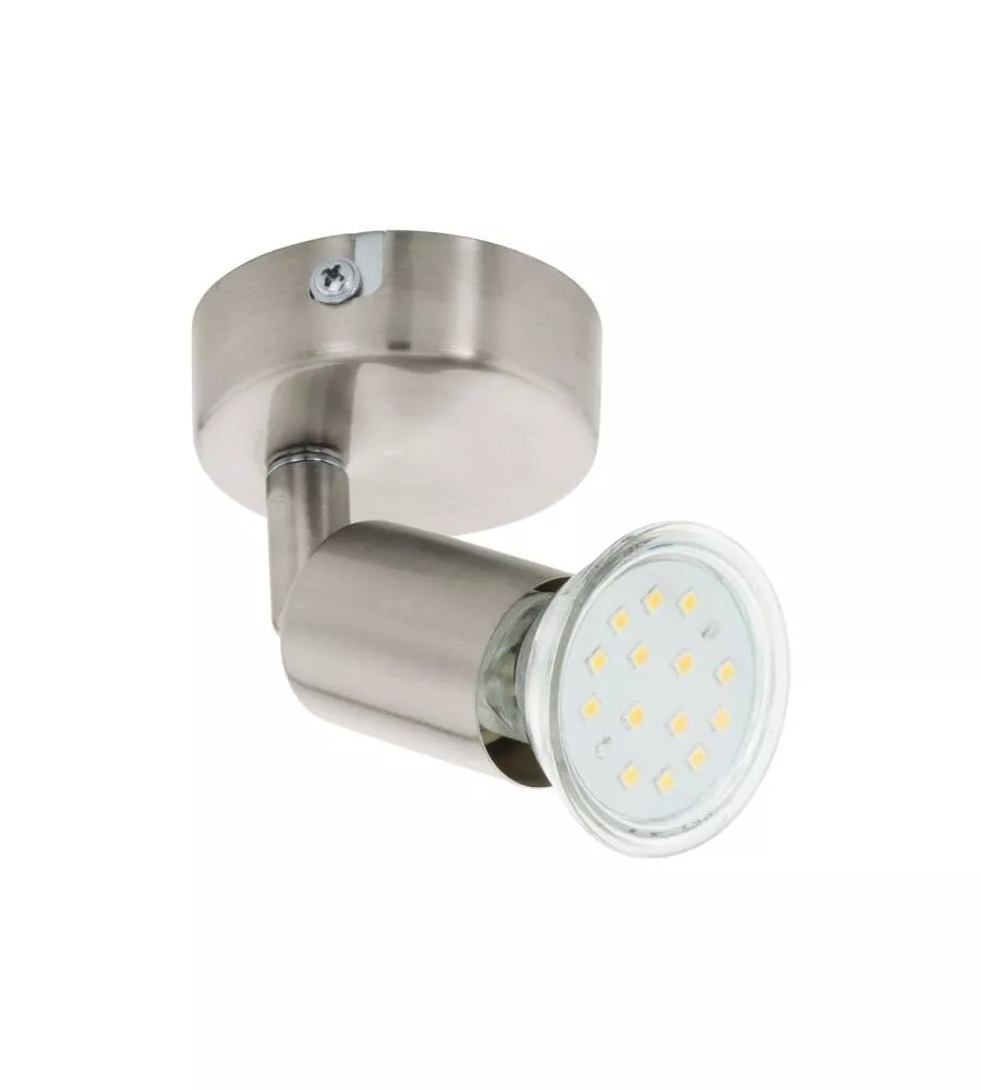 Faretto  a parete "buzz led" con lampadina inclusa , gu10